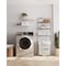 Zenith Metal Zenna Home Satin Nickel Silver Steel Bathroom Spacesaver 2523NN - alternate 4